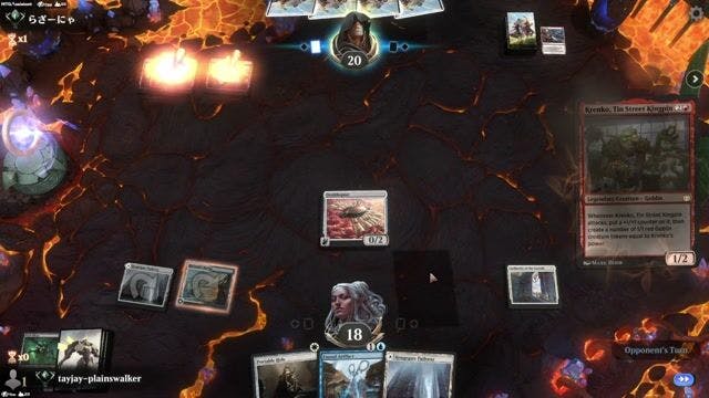 Watch MTG Arena Video Replay - Azorius Artifacts by tayjay-plainswalker VS Red Deck Wins by らざーにゃ - Historic Ranked
