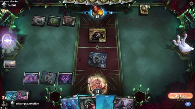 Watch MTG Arena Video Replay - Dimir Ninjas by tayjay-plainswalker VS Gruul Aggro by Delfi07 - Historic Ranked