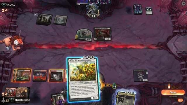 Watch MTG Arena Video Replay - Mardu Midrange by HamHocks42 VS Mono Black  by PeeTox - Standard Ranked