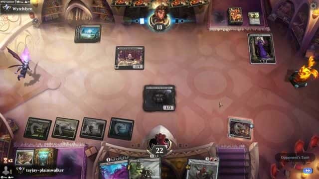 Watch MTG Arena Video Replay - Rogue by tayjay-plainswalker VS Mono Black Discard by Wytchfyre - Historic Ranked