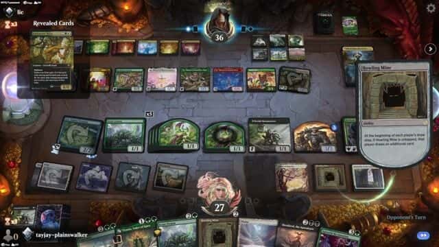 Watch MTG Arena Video Replay - Sultai Midrange by tayjay-plainswalker VS 5 Color Midrange by lic - Historic Ranked