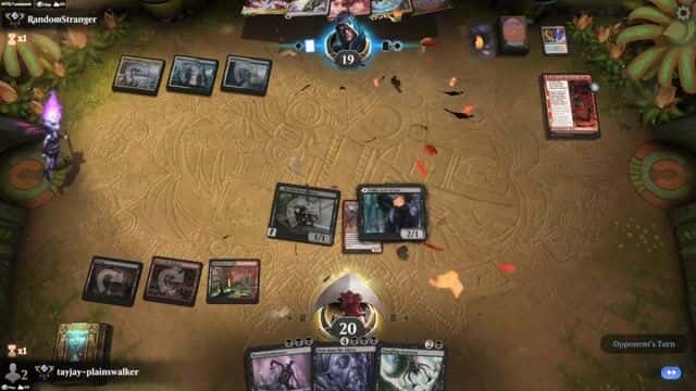 Watch MTG Arena Video Replay - Rogue by tayjay-plainswalker VS Jeskai Tokens by RandomStranger - Historic Ranked