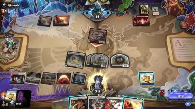 Watch MTG Arena Video Replay - Boros Control by Leifr VS Mono Red  by Rikemeda - Standard Ranked