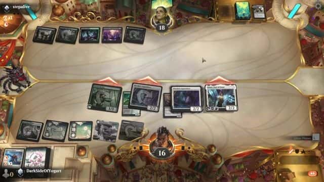 Watch MTG Arena Video Replay - Selesnya Angels by DarkSideOfYogurt VS Rogue by stepalive - Explorer Traditional Ranked