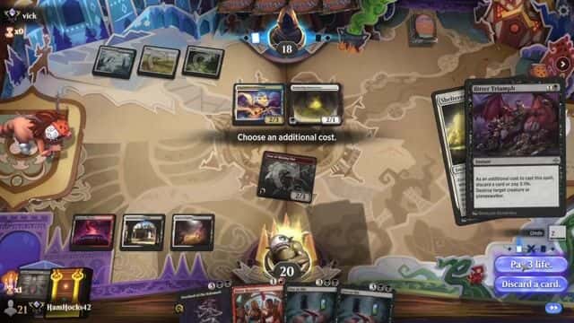 Watch MTG Arena Video Replay - Mardu Midrange by HamHocks42 VS Azorius Control by vick - Standard Ranked