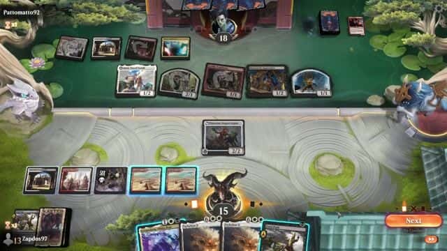 Watch MTG Arena Video Replay - Mardu Greasefang by Zapdos97 VS Mardu Aggro by Pattomatto92 - Historic Event