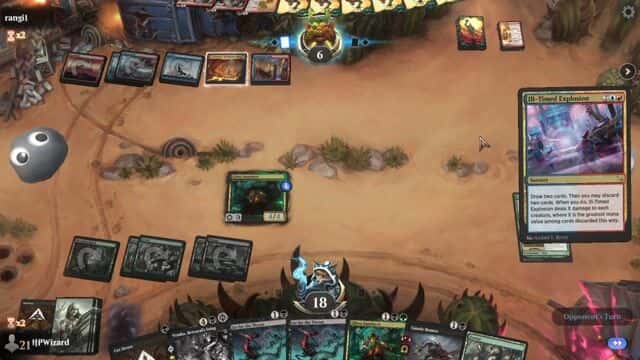 Watch MTG Arena Video Replay - Rogue by HPWizard VS Rogue by rangi1 - Standard Event