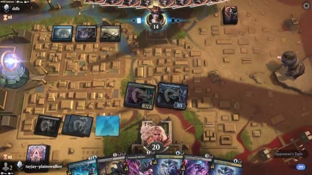 Watch MTG Arena Video Replay - Rogue by tayjay-plainswalker VS Dimir Mutate by ddb - Historic Ranked