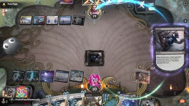 Watch MTG Arena Video Replay - Rogue by FruitsPunchSamuraiG VS Jeskai Energy by NateEggs - Timeless Traditional Ranked