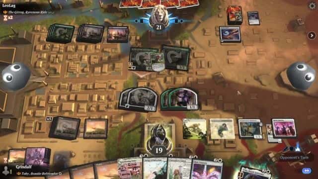 Watch MTG Arena Video Replay - Rogue by Grindalf VS The Gitrog, Ravenous Ride by LeoLag - Historic Brawl