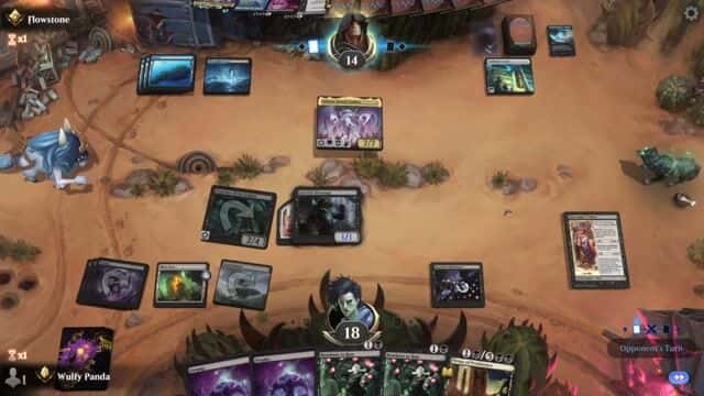 Watch MTG Arena Video Replay - Mono Black Midrange by Wulfy Panda VS Dimir Midrange by Flowstone - Standard Ranked