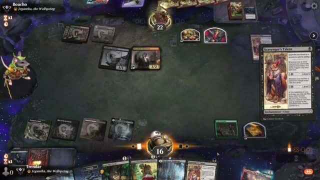 Watch MTG Arena Video Replay - Golgari Food by Trendar VS Jund Sacrifice by Boucho - Explorer Traditional Ranked