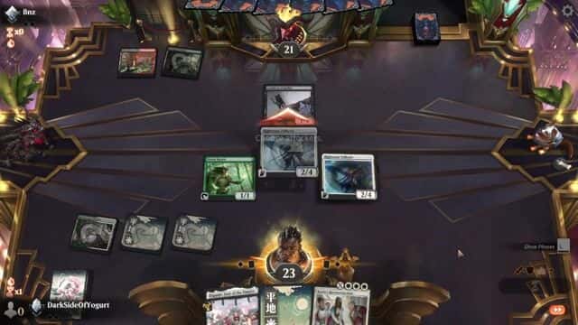 Watch MTG Arena Video Replay - Selesnya Angels by DarkSideOfYogurt VS Jund Sacrifice by Bnz - Explorer Traditional Ranked