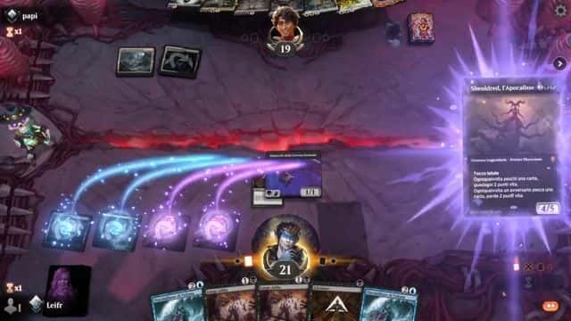 Watch MTG Arena Video Replay - Dimir Midrange by Leifr VS Orzhov Aggro by papi - Standard Ranked