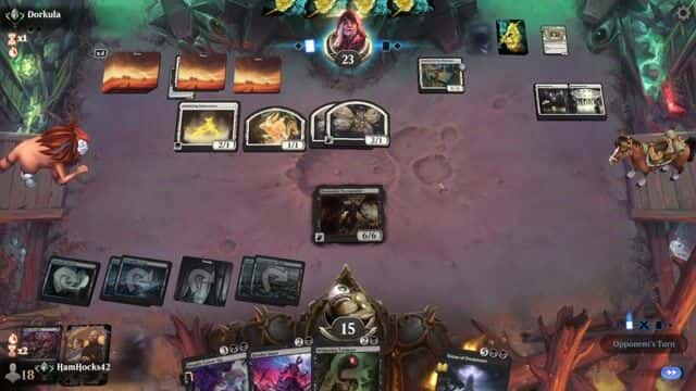 Watch MTG Arena Video Replay - Rogue by HamHocks42 VS Mono White  by Dorkula - Standard Traditional Ranked