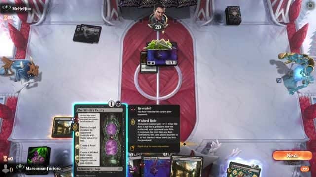 Watch MTG Arena Video Replay - Mono Black Control by MaremmanFurioso VS Mono Black Aggro by MeHeHim - Standard Ranked