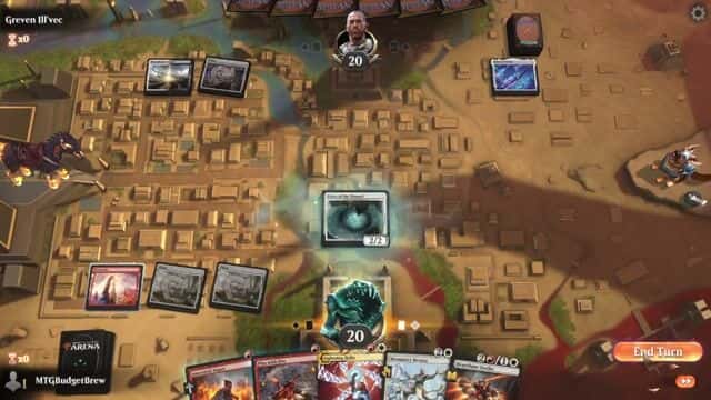 Watch MTG Arena Video Replay - Boros Aggro by MTGBudgetBrew VS BW by Greven Ill'vec - Historic Play