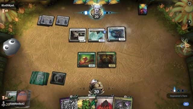 Watch MTG Arena Video Replay - Rogue by HamHocks42 VS Mono White Angels by BLoDSKaaL - Historic Play