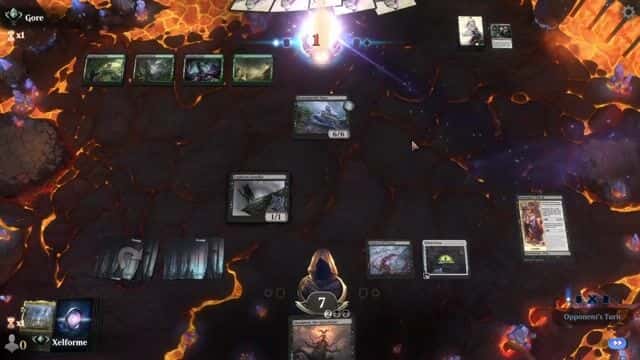 Watch MTG Arena Video Replay - Mono Black Midrange by Xelforme VS Golgari Midrange by Gore - Explorer Ranked