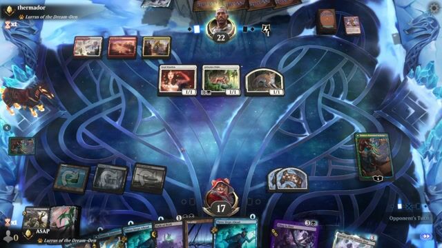 Watch MTG Arena Video Replay - Dimir Control by A$AP  VS Boros Aggro by thermador - Historic Ranked