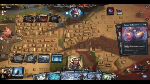 Watch MTG Arena Video Replay - Dimir Control by MikuMikuMi VS Rakdos Midrange by Redoc - Explorer Traditional Ranked