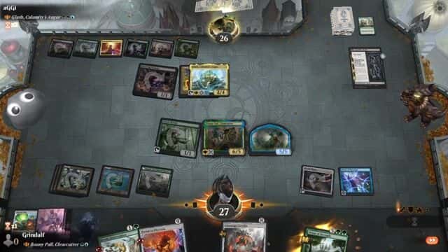 Watch MTG Arena Video Replay - Bonny Pall, Clearcutter by Grindalf VS Glarb, Calamity's Augur by aGGi - Historic Brawl