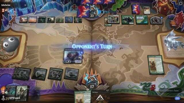 Watch MTG Arena Video Replay - Golgari Midrange by HPWizard VS Domain Ramp by Idolwise - Standard Event