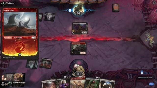 Watch MTG Arena Video Replay - Mardu Midrange by HamHocks42 VS Rakdos Lizards by Yinikren - Standard Traditional Ranked