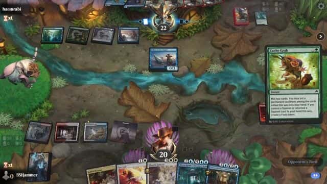 Watch MTG Arena Video Replay - Jeskai Control by BSHammer VS Simic Midrange by hamurabi - Standard Play