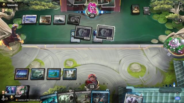 Watch MTG Arena Video Replay - Dimir Control by A$AP  VS Selesnya Lifegain by Giannello - Historic Ranked