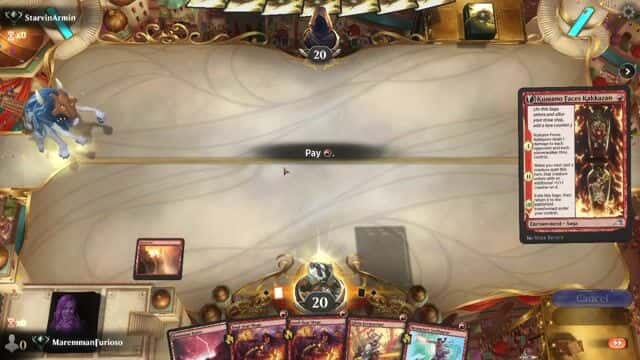 Watch MTG Arena Video Replay - Red Deck Wins by MaremmanFurioso VS Mono Black Devotion by StarvinArmin - Explorer Ranked