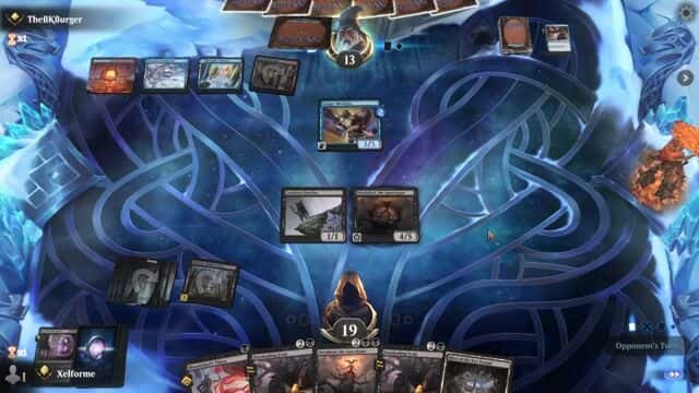 Watch MTG Arena Video Replay - Mono Black Midrange by Xelforme VS Izzet Control by TheBKBurger - Explorer Ranked