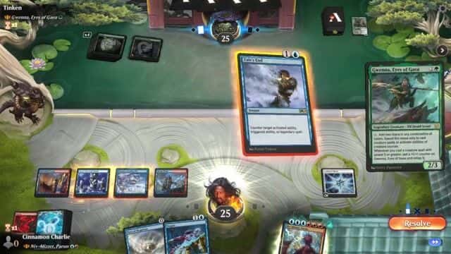 Watch MTG Arena Video Replay - Rogue by Cinnamon Charlie VS Gwenna, Eyes of Gaea by Tinken - Historic Brawl