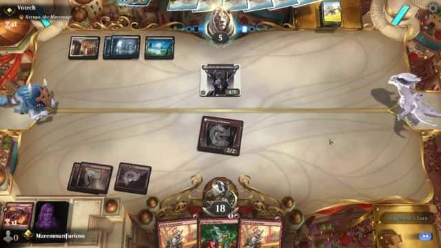 Watch MTG Arena Video Replay - Mono Red Aggro by MaremmanFurioso VS Mardu Midrange by Votech - Explorer Ranked