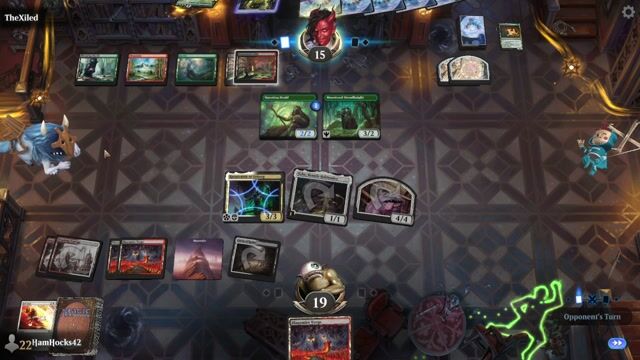 Watch MTG Arena Video Replay - Mardu Legends by HamHocks42 VS 4 Color Control by TheXiled - Standard Challenge Match