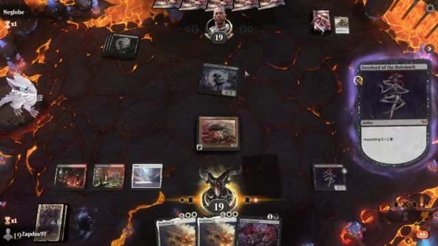 Watch MTG Arena Video Replay - Mardu Greasefang by Zapdos97 VS Mono Black Discard by Neglobe - Historic Event