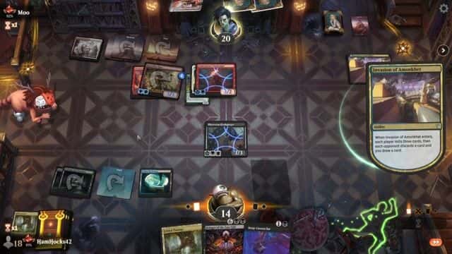 Watch MTG Arena Video Replay - Sultai Midrange by HamHocks42 VS Boros Aggro by Moo - Standard Ranked