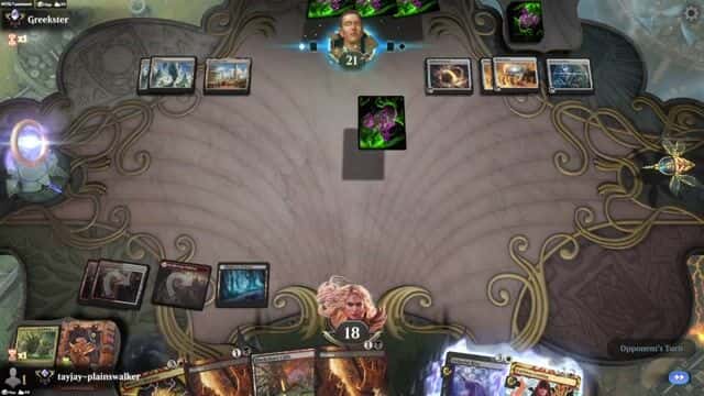 Watch MTG Arena Video Replay - Rogue by tayjay-plainswalker VS Artifacts by Greekster - Historic Ranked