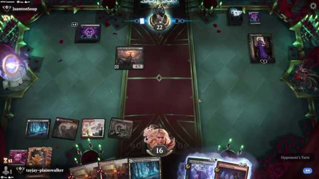 Watch MTG Arena Video Replay - Mardu Ultimatum	 by tayjay-plainswalker VS Mono Black Discard by JuantonSoup - Historic Ranked