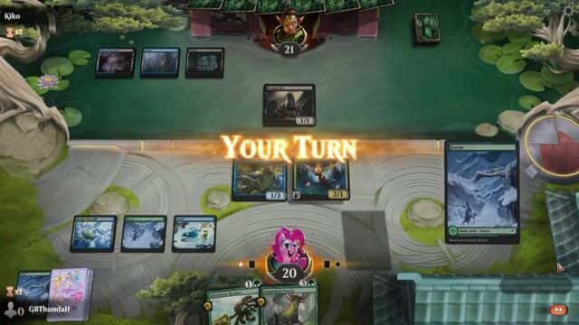 Watch MTG Arena Video Replay - Simic Aggro by GBThundaII VS Dimir Control by Kiko - Explorer Play