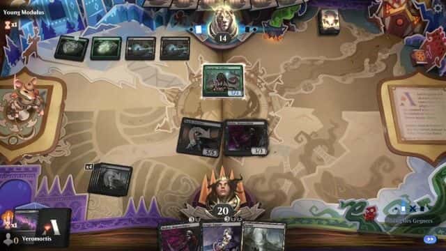 Watch MTG Arena Video Replay - Rogue by Veromortis VS Golgari Aggro by Young Modulus - Alchemy Play