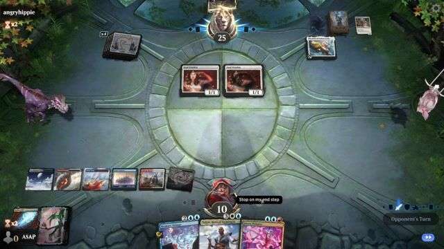 Watch MTG Arena Video Replay - Jeskai Control by A$AP  VS Mono White Angels by angryhippie - Historic Event