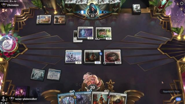 Watch MTG Arena Video Replay - Rogue by tayjay-plainswalker VS Orzhov Sacrifice by Filetto666 - Historic Ranked