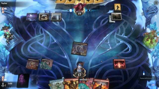 Watch MTG Arena Video Replay - Izzet Wizards by Leifr VS Esper Midrange by Taylor - Historic Metagame Challenge