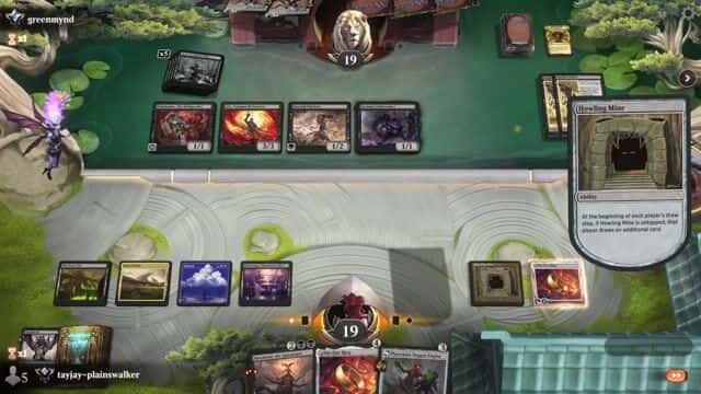 Watch MTG Arena Video Replay - Rogue by tayjay-plainswalker VS Mono Black Discard by greenmynd - Historic Ranked