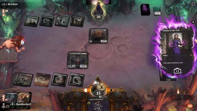 Watch MTG Arena Video Replay - Mardu Midrange by HamHocks42 VS Golgari Poison by HcnArce - Standard Traditional Ranked