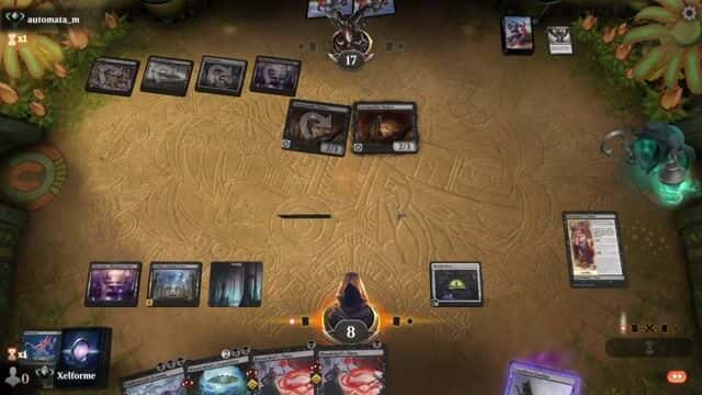 Watch MTG Arena Video Replay - Mono Black Midrange by Xelforme VS Mono Black Control by automata_m - Explorer Ranked