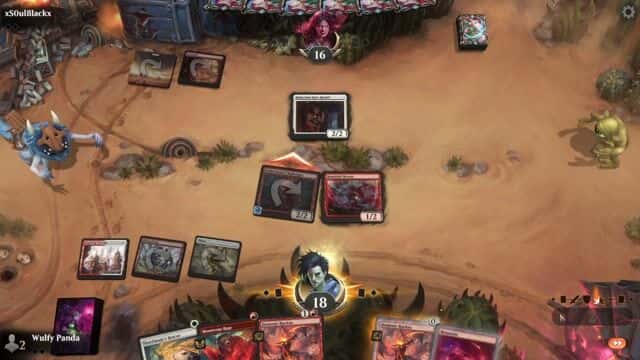 Watch MTG Arena Video Replay - Boros Aggro by Wulfy Panda VS Boros Convoke by xS0ulBlackx - Standard Challenge Match