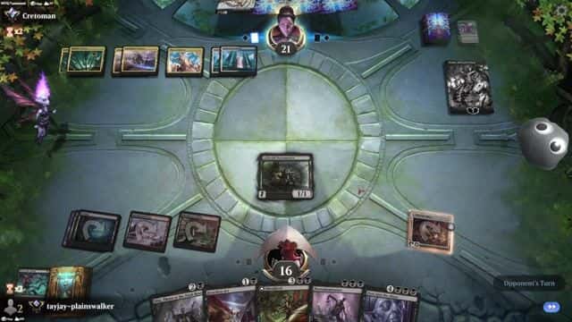 Watch MTG Arena Video Replay - Rogue by tayjay-plainswalker VS Esper Mill by Cretoman - Historic Ranked