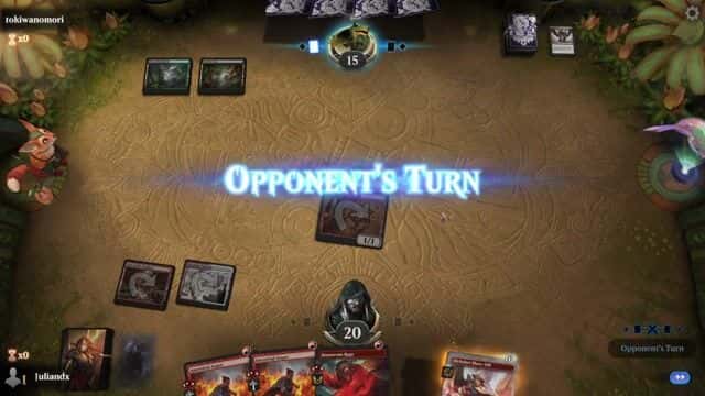 Watch MTG Arena Video Replay - Boros Leyline by Juliandx VS Golgari Aggro by tokiwanomori - Historic Event